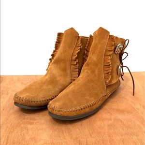 Minnetonka Ankle Bootie Moccasins